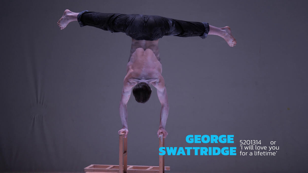 ÀMOSTRA - George Swattridge - 5201314 or &#39;I will love you for a lifetime&#39;